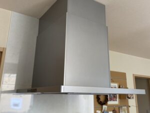 和歌山キッチン取付け隊　サイドレンジフードの取替　施工後